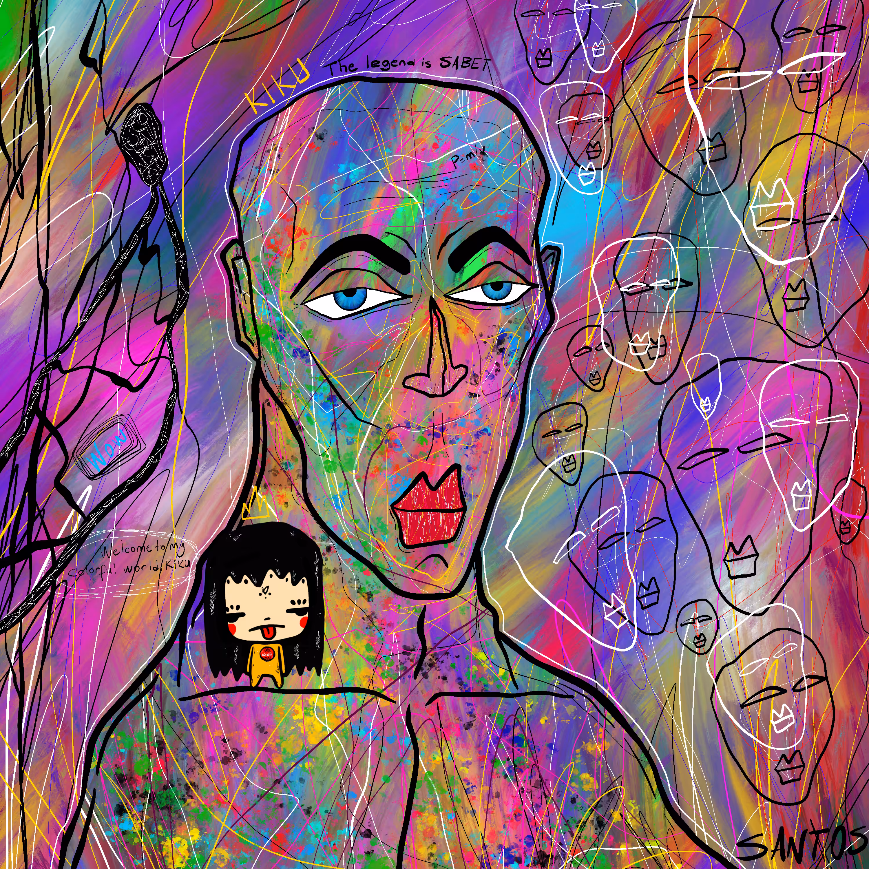 The fans. 2022 SANTOS X KIKU’S WORLD by SABET