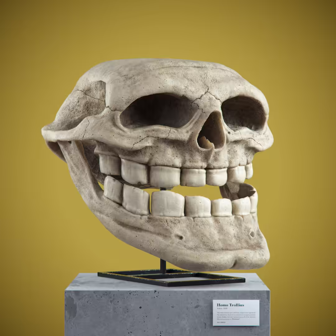 Troll face (Homo Trollius)