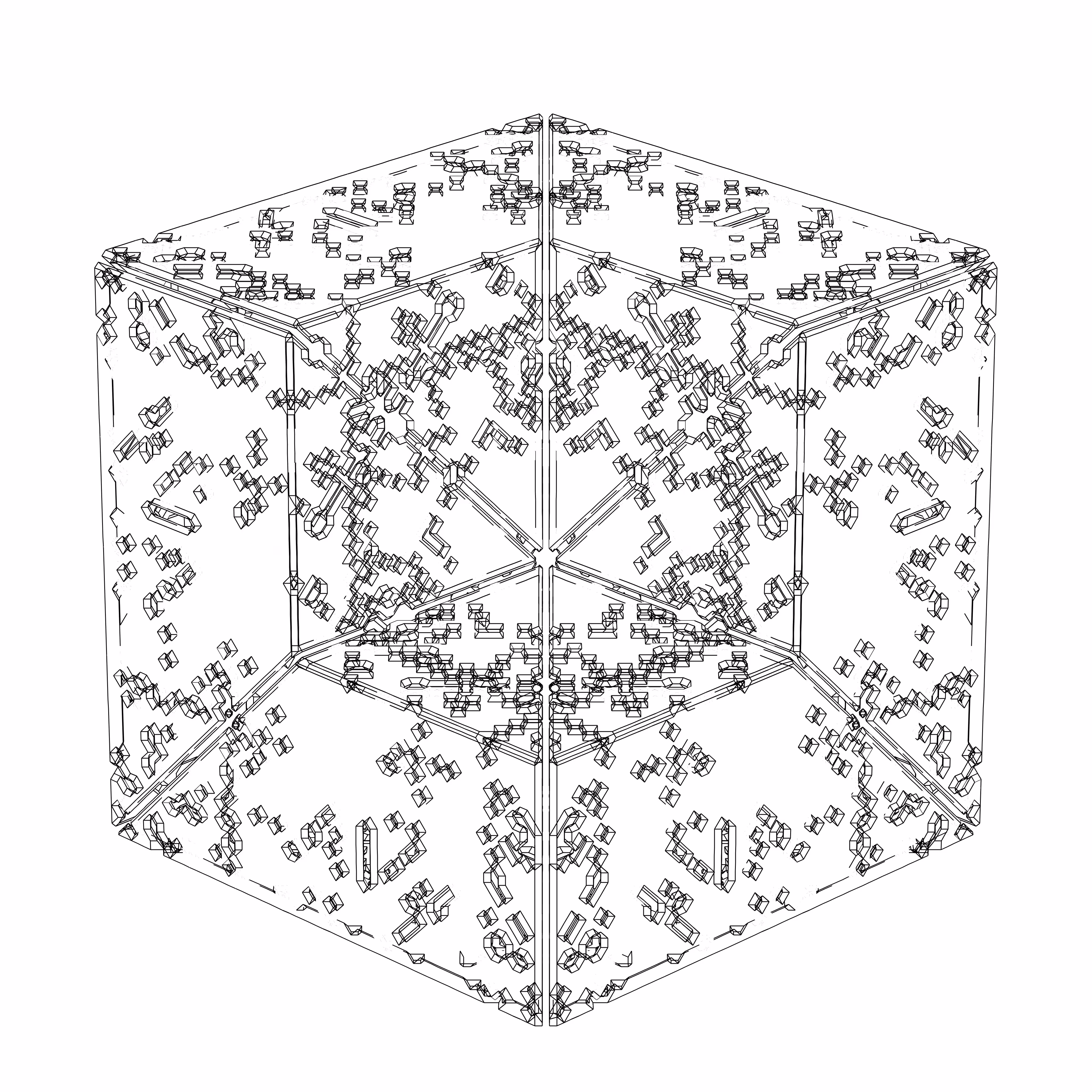 LL21 Alien Art Cube #351