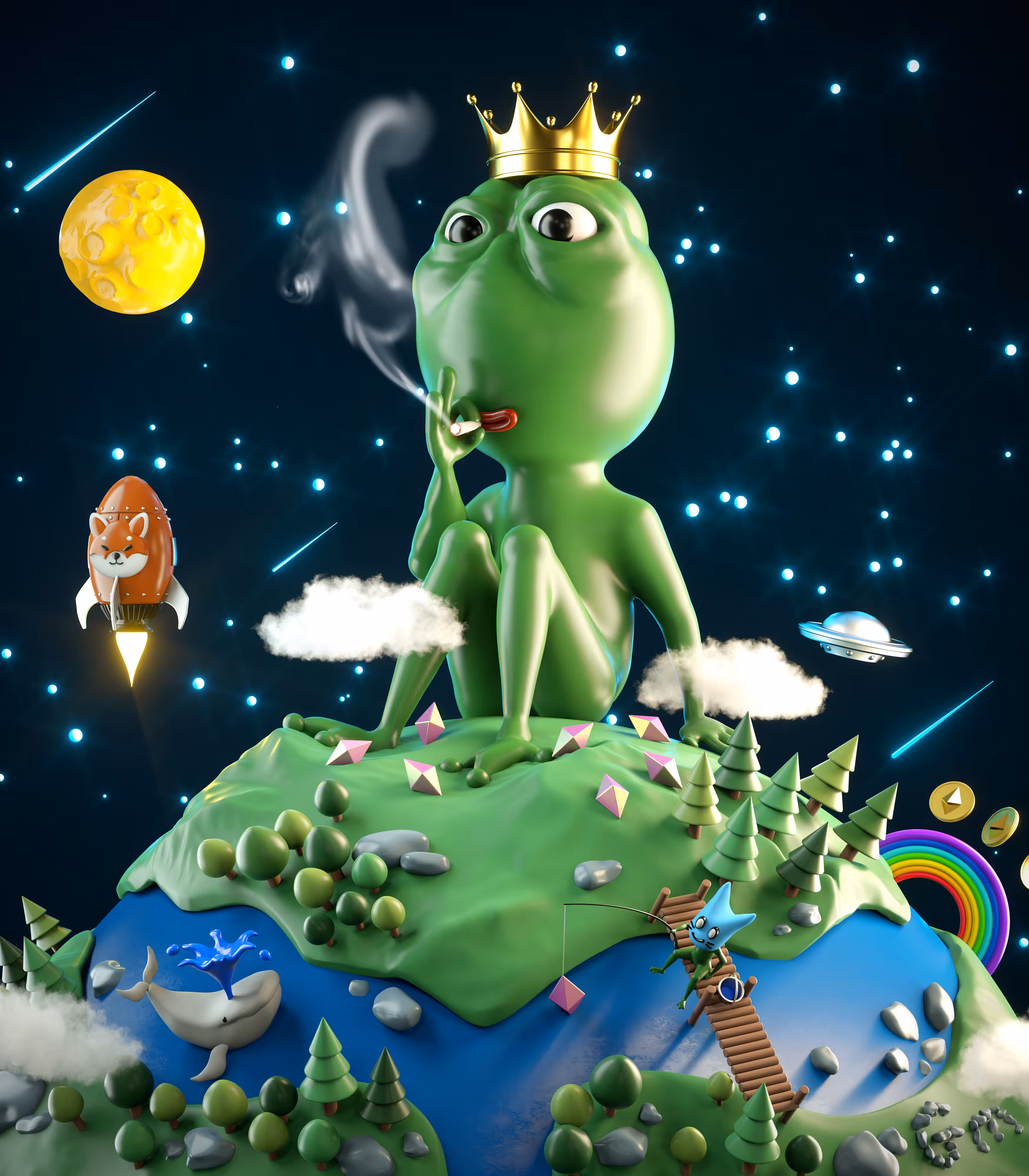 Private world of PEPE 🐸
