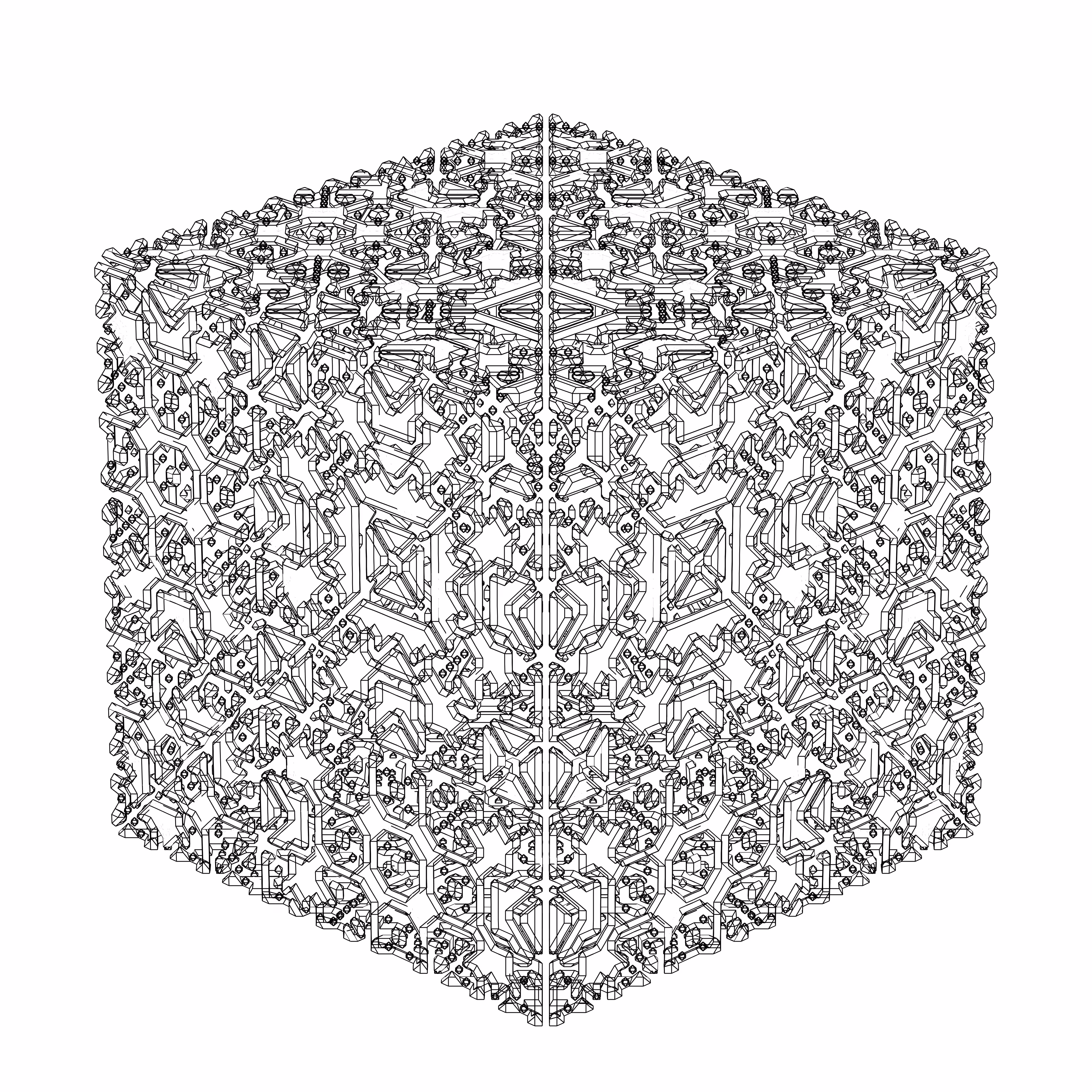 LL21 Alien Art Cube #179
