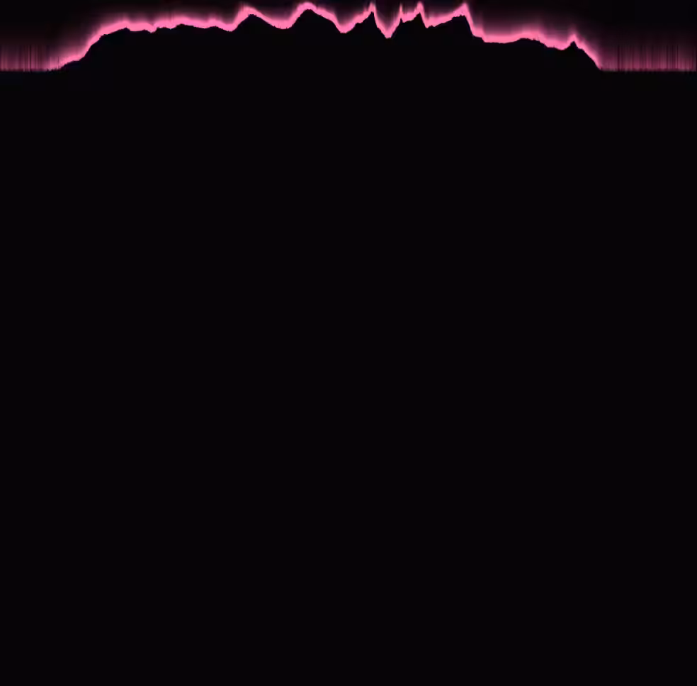 Raining Pixels #095 HotPink, Matrix Style