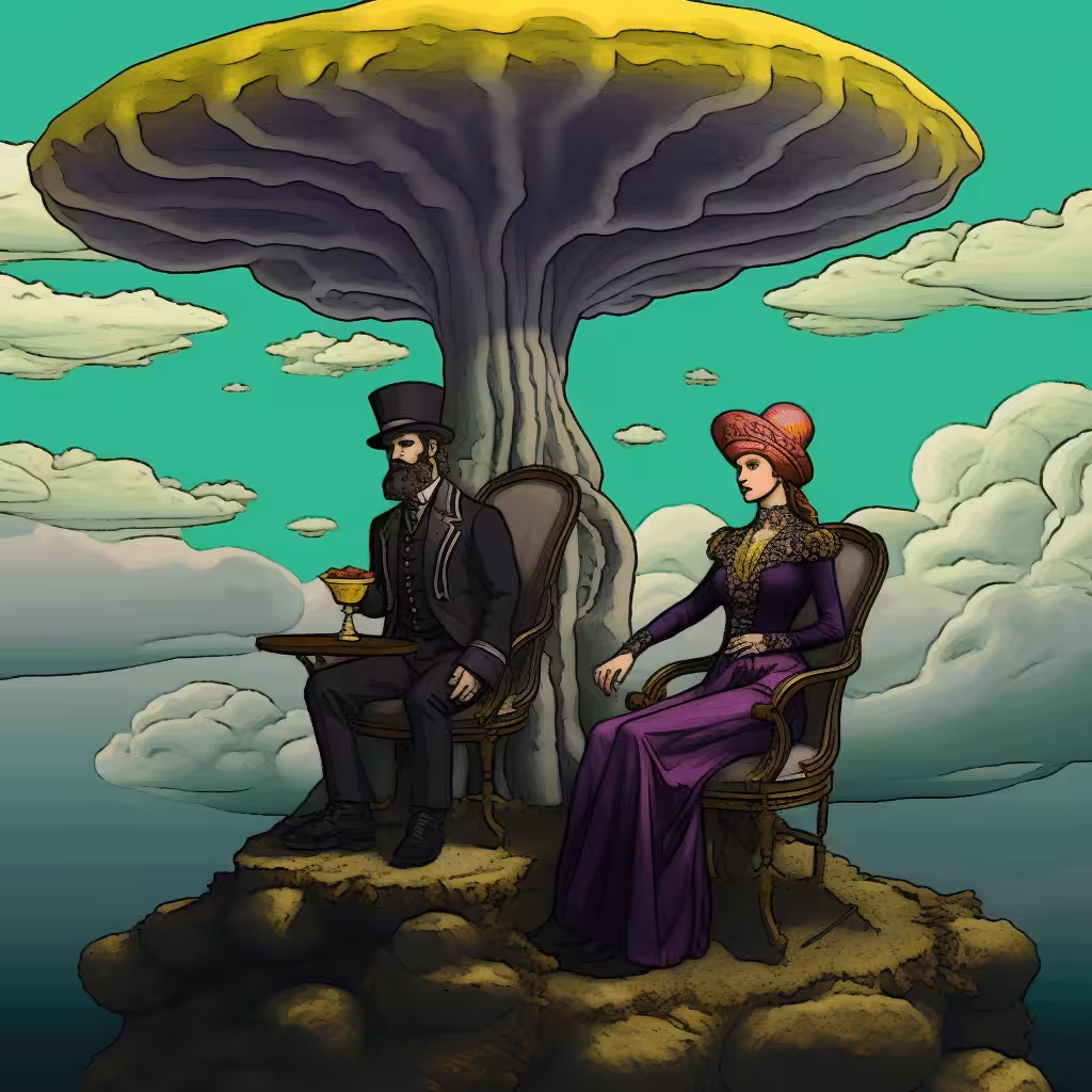 Indifference under the mushroom