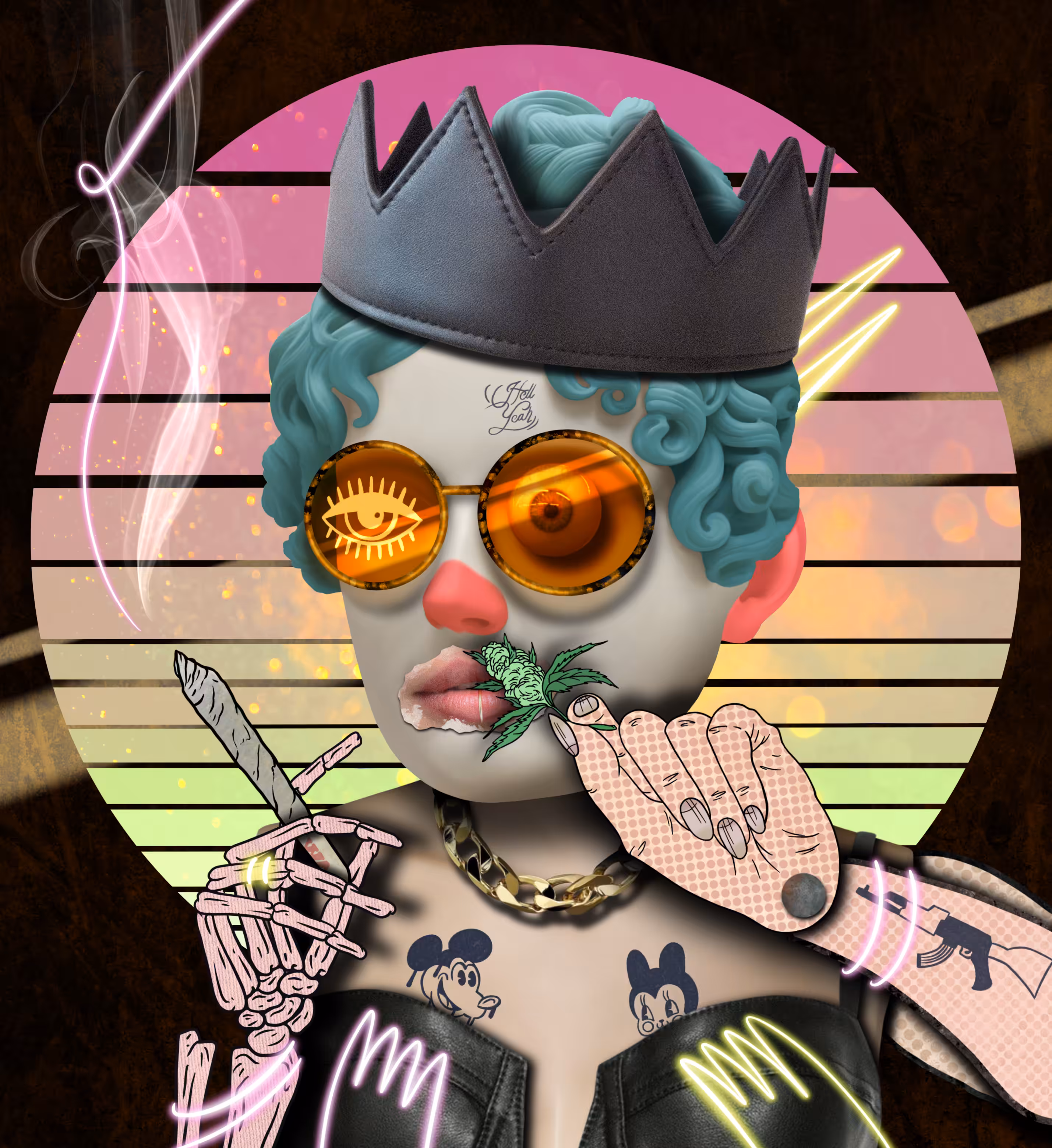 HUMANOID serial 4 #093 (Space) Drug Dealer