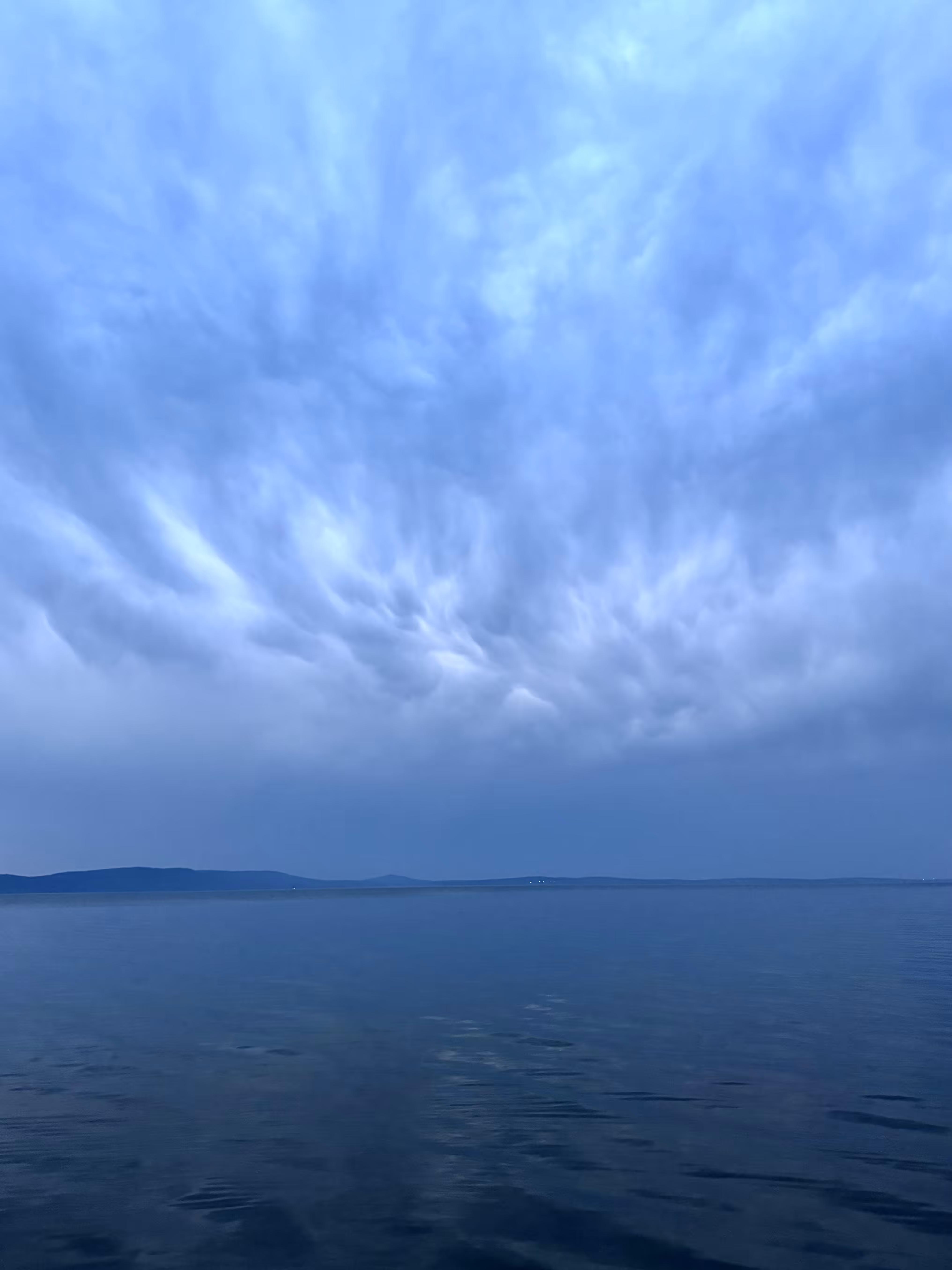Stormy skies