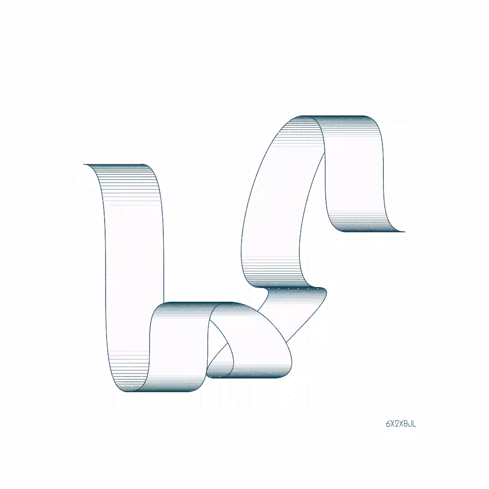 _ribbon study_ #42