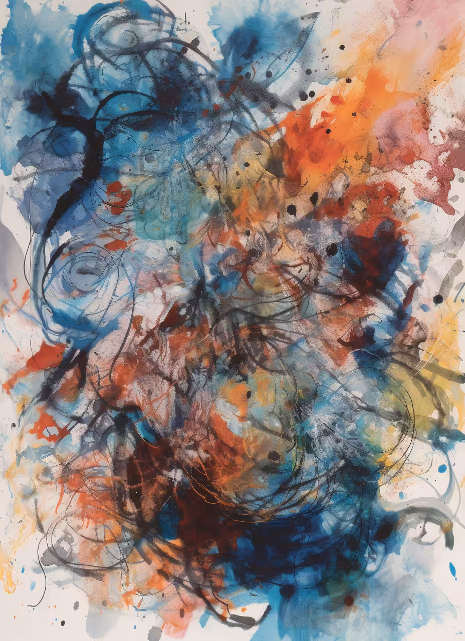 Watercolor chaos