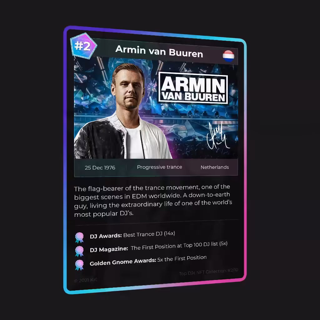 TOP DJ's 2020: #2/10 Armin Van Buuren