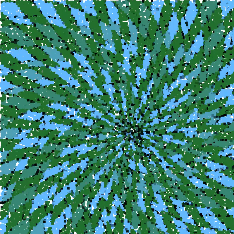Mosaic or stained glass drops #12
