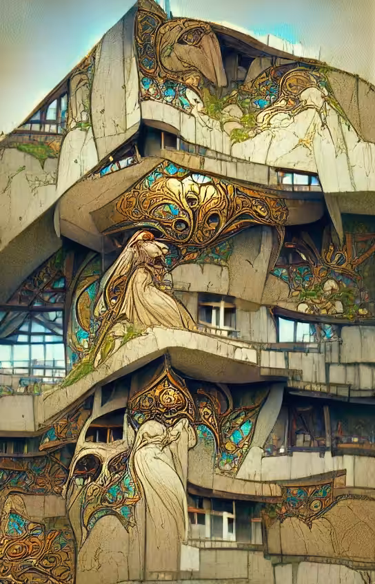 Brutalist Nouveau II