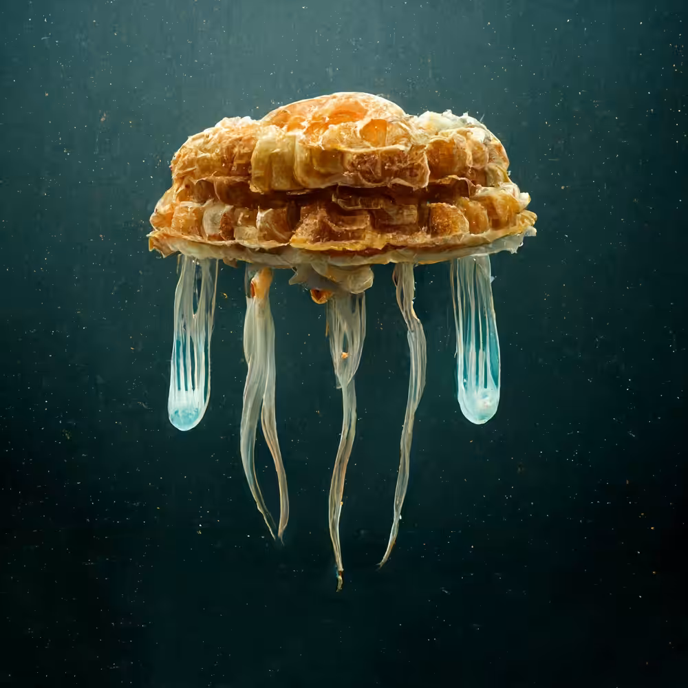 Jelly Food: Waffle