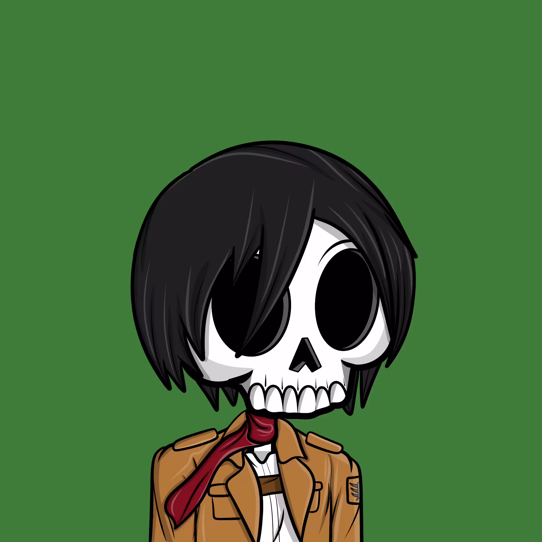 Edgar The Skeleton - Mikasa #235