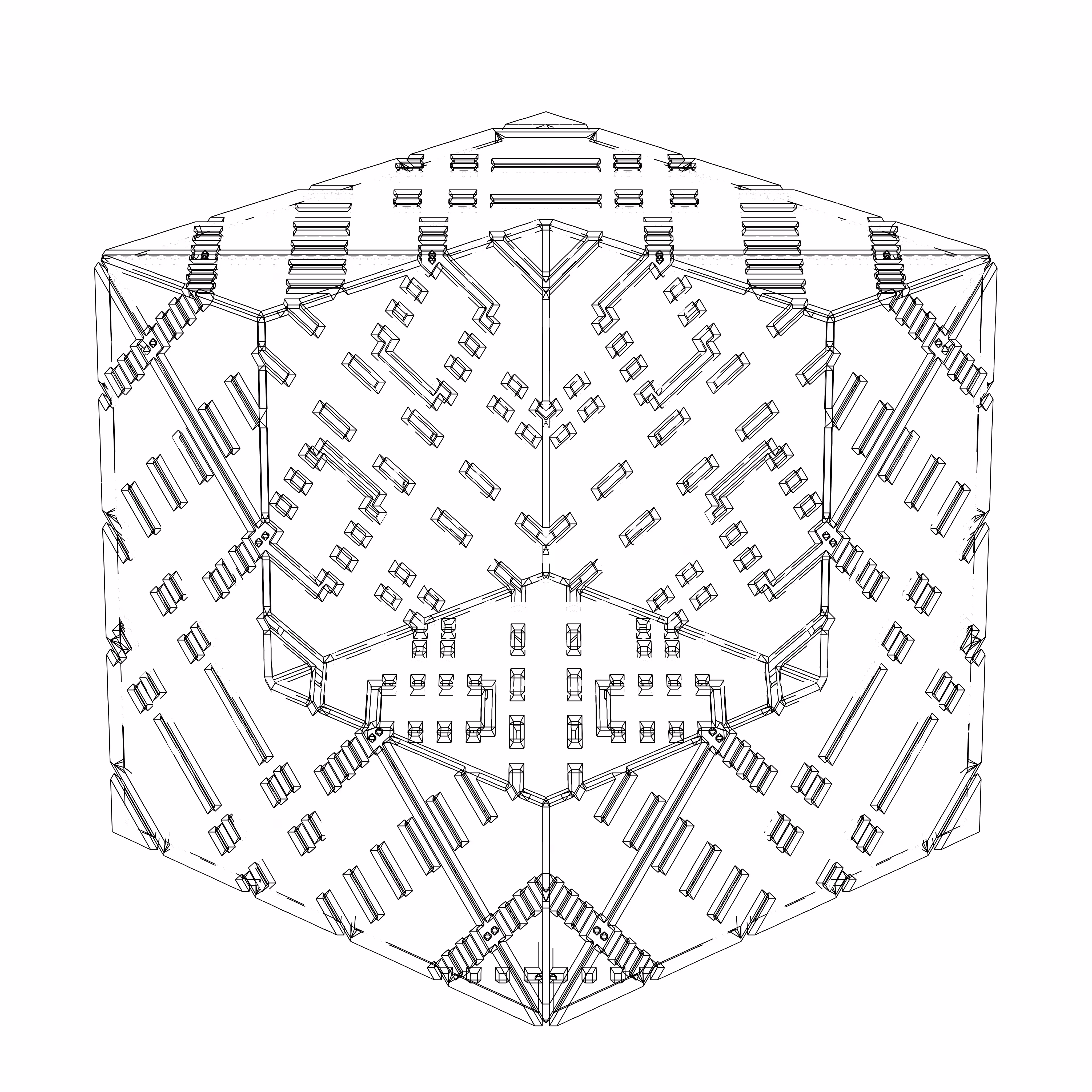 LL21 Alien Art Cube #57