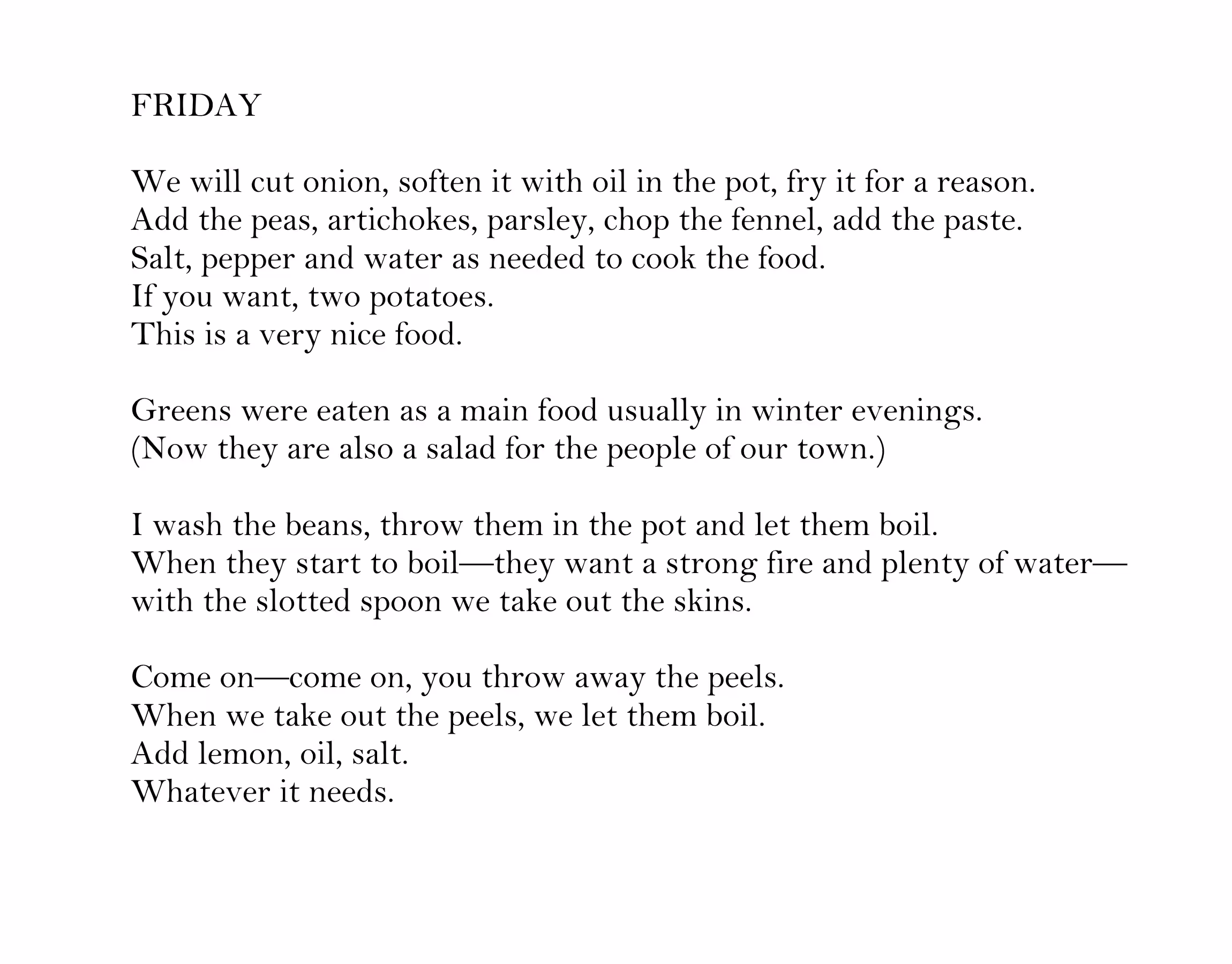 Friday