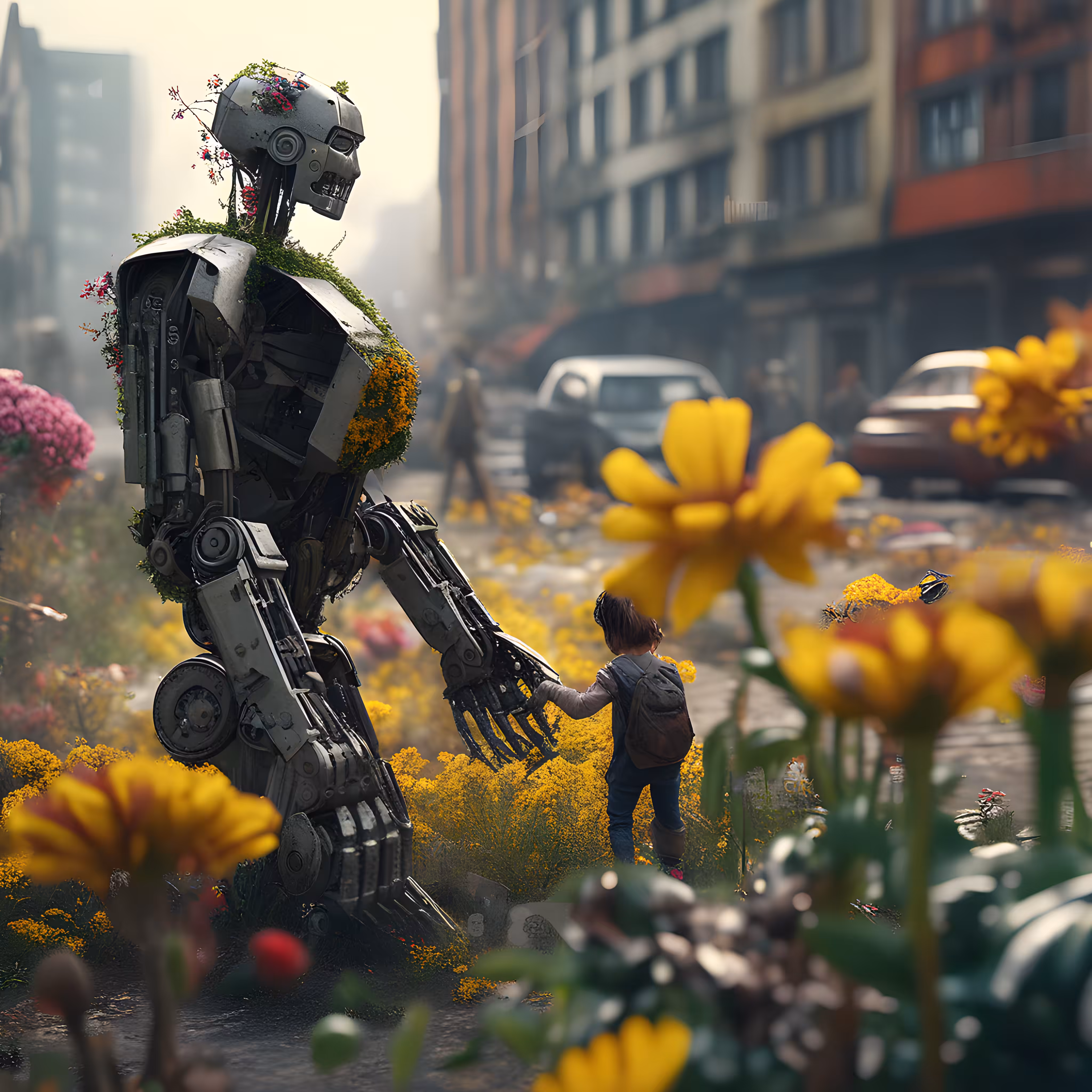 "War of Flowers #8"