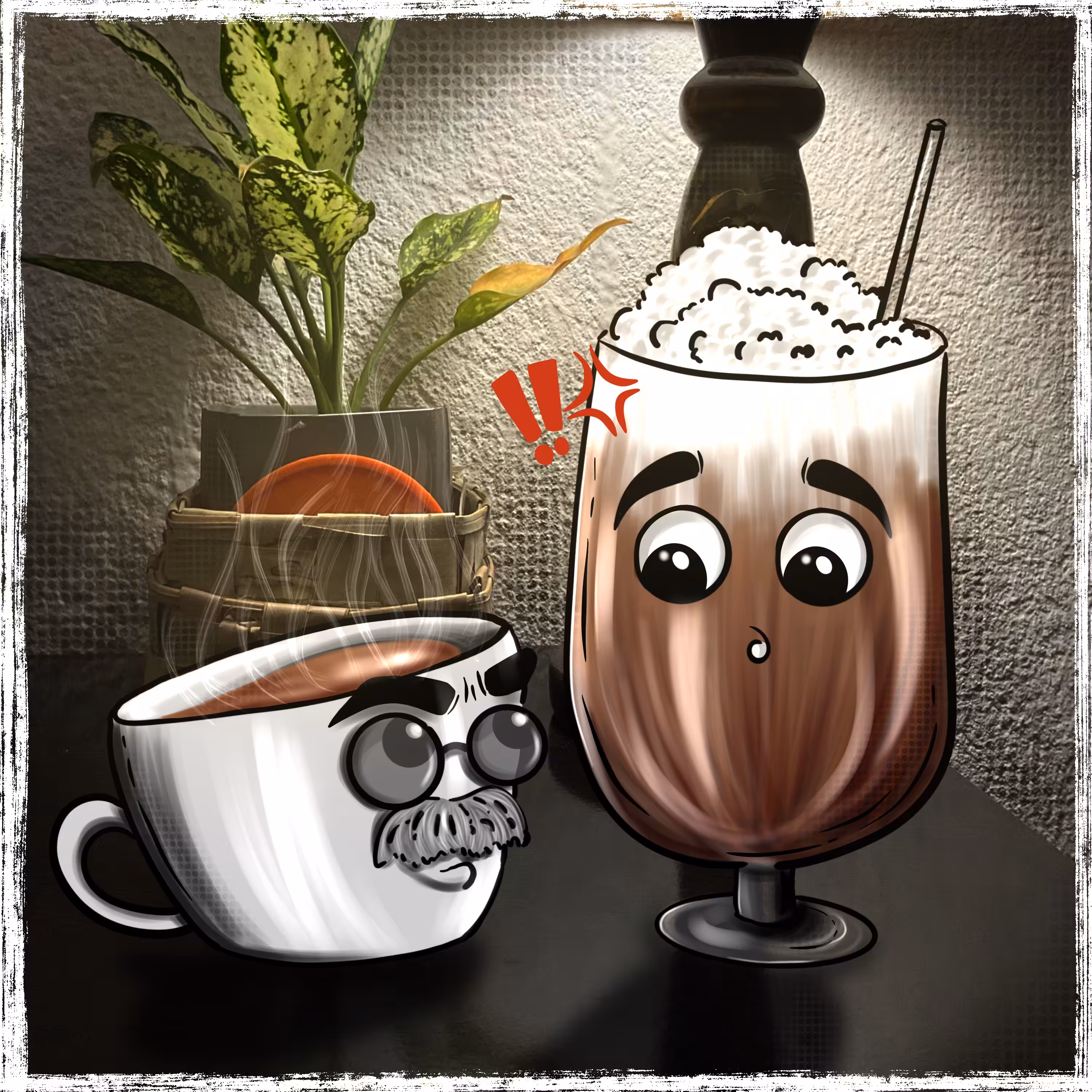 Chai or Cold Coffee