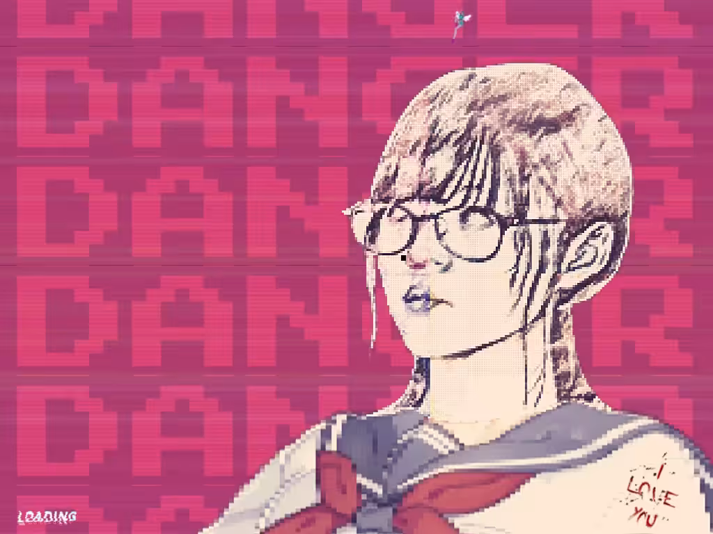 PIXANGEL - RETRO GAMING - BOSS LEVEL SCREEN - Yuka Takaoka -Yandere