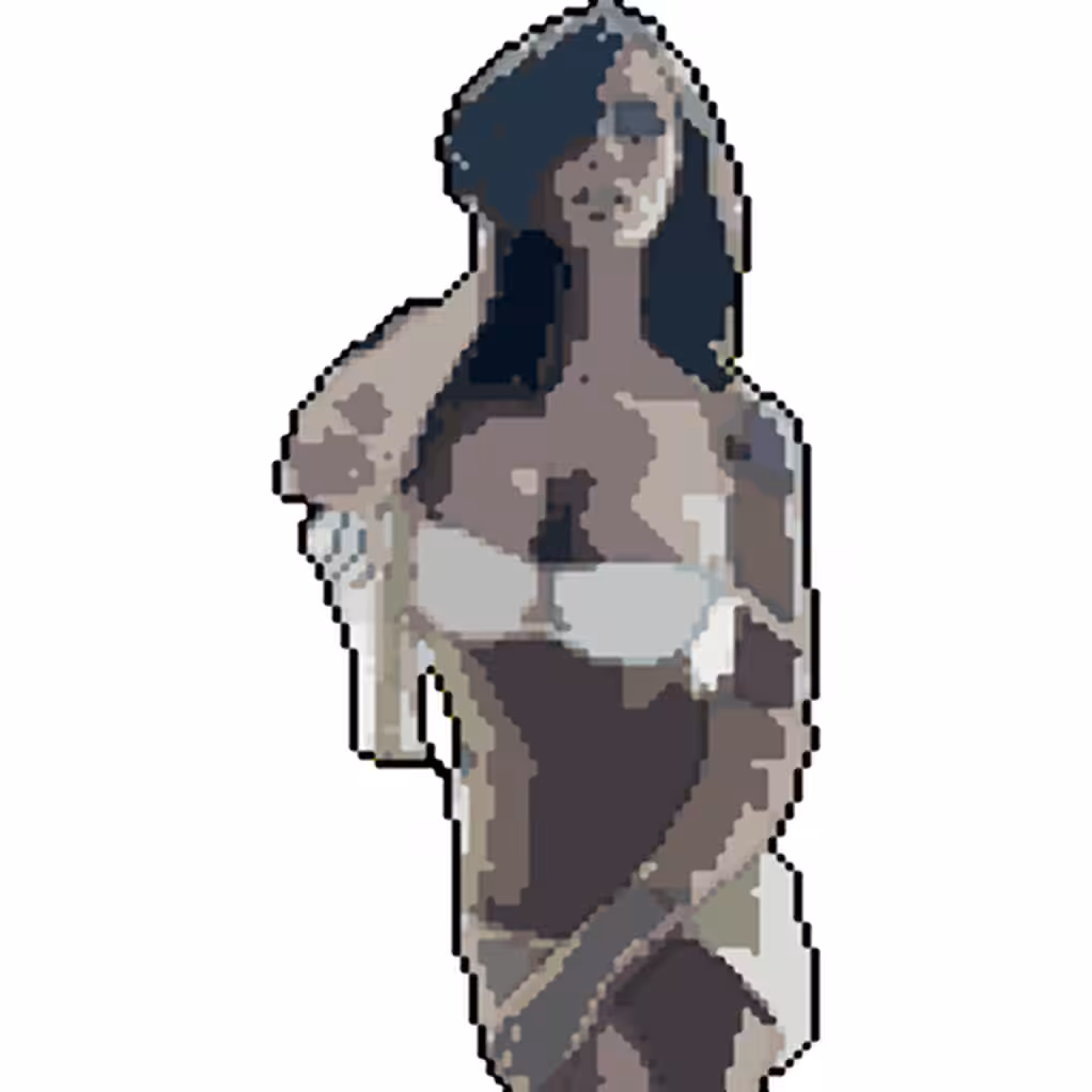 Paula #48 Pixel Girl