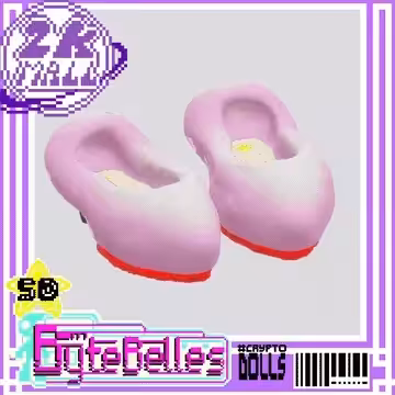 2KMall - set 01 -  light pink high heels