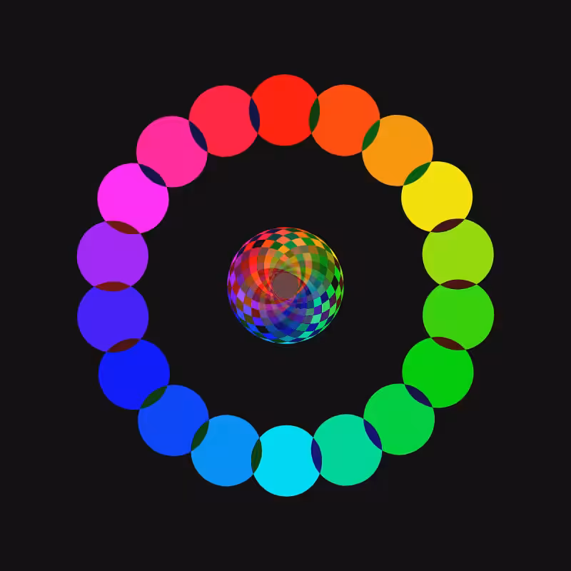 Harlequin's Wheel #30