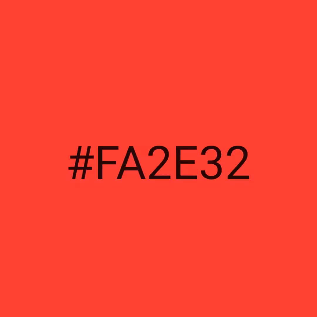 #FA2E32 - RNG Color Experiment