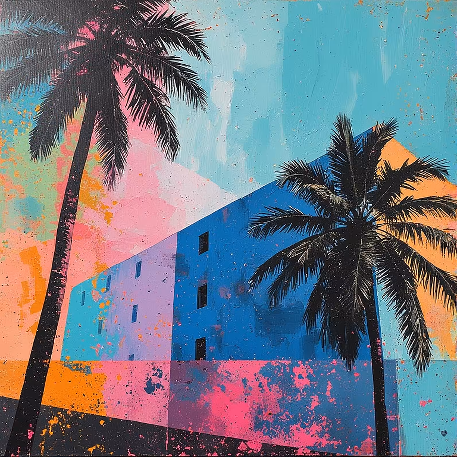 Tropical Neon Dreams