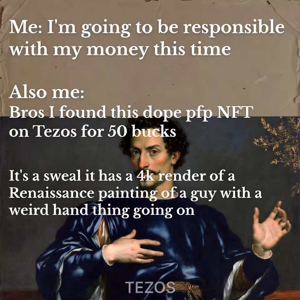 Groked Tez Meme #2