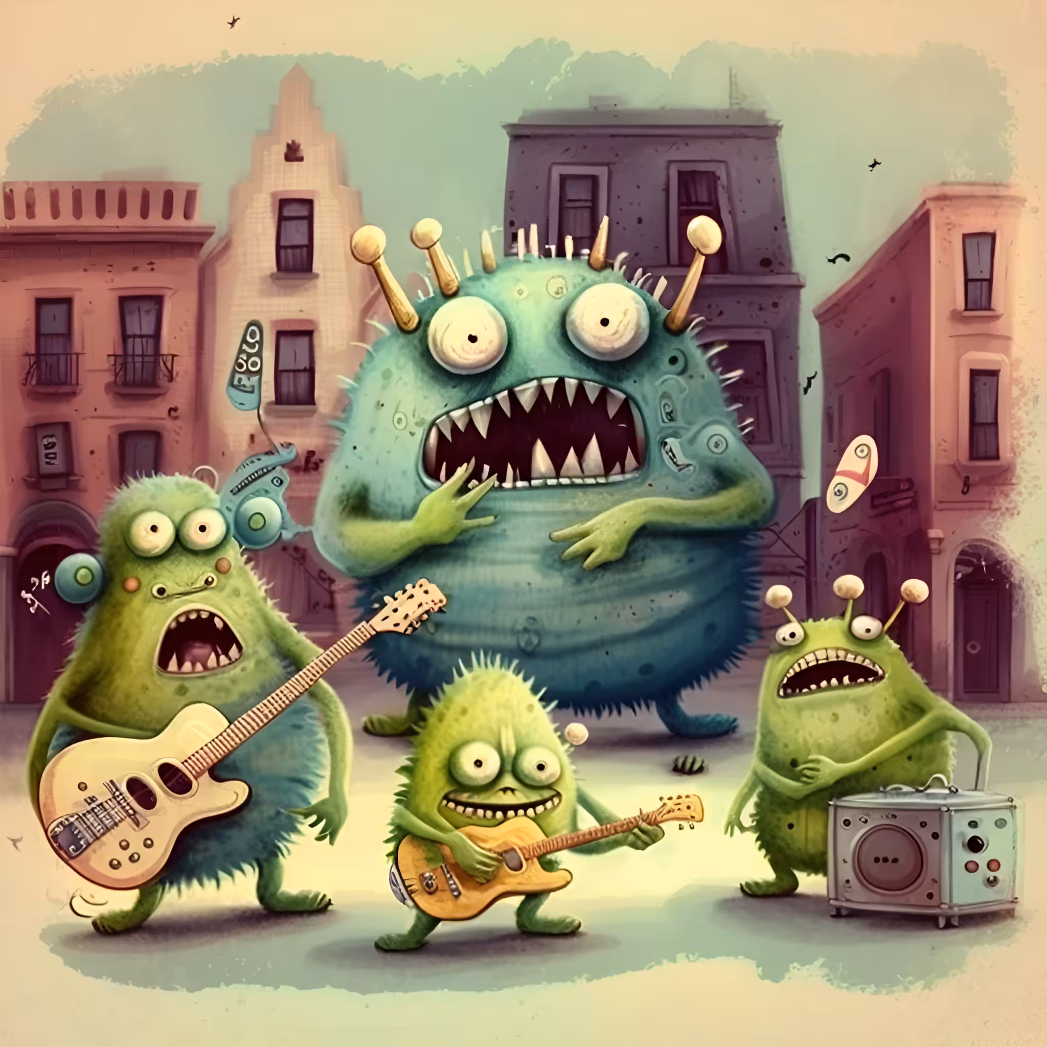 Funny Monsters #296