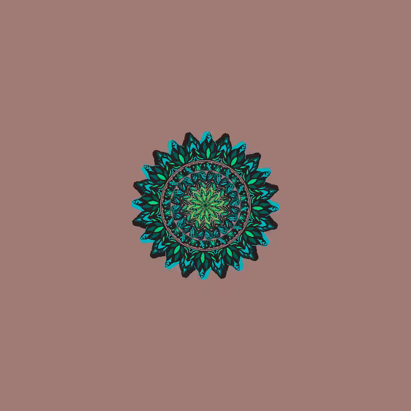 Air Mandala Series II #1