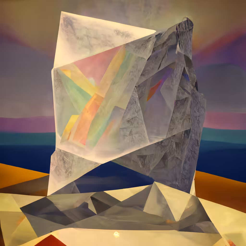 Low Polygon Stone