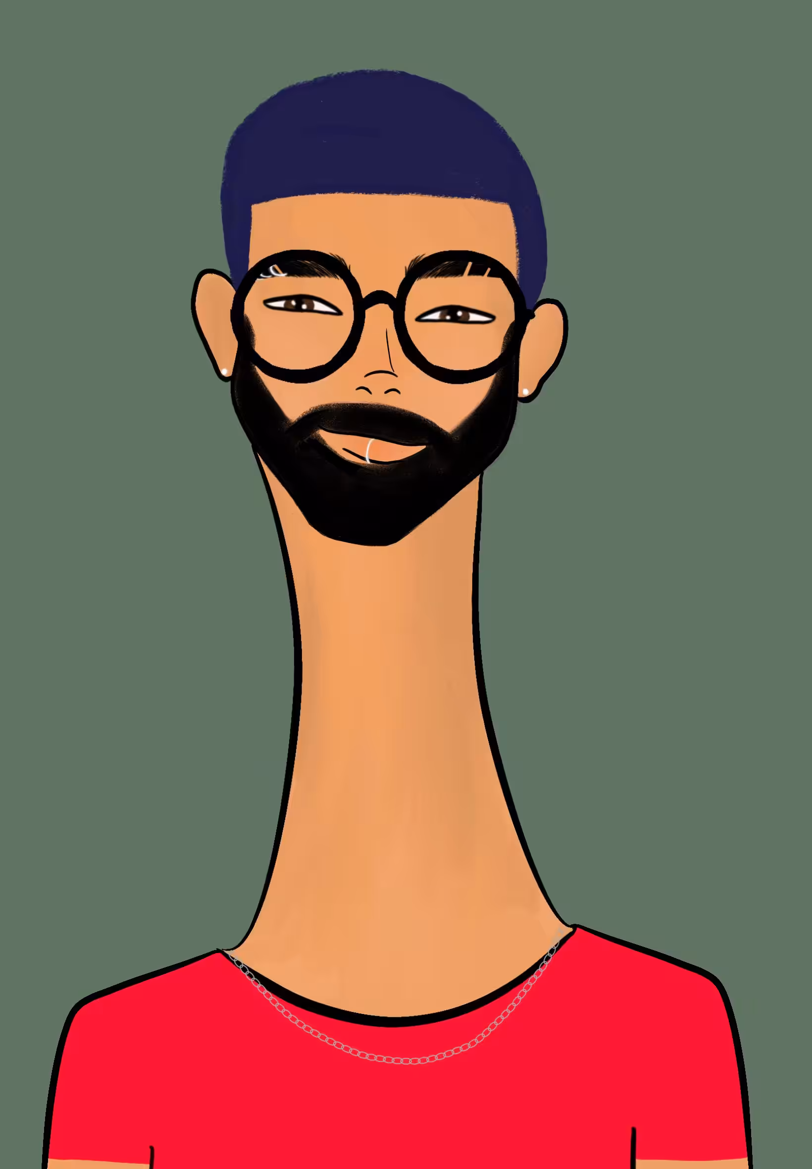 Long Neckie Fellas #2958