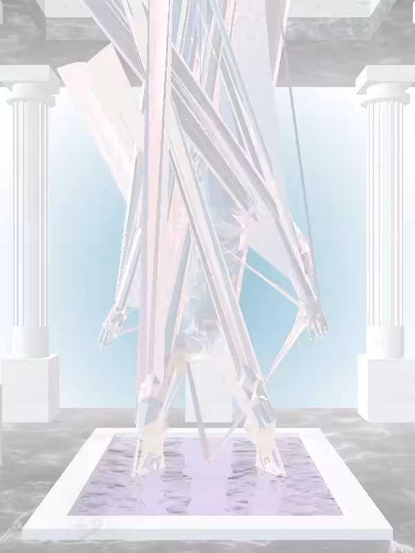 HeavenComputer: The Fragmented Dancing Pastel Pearl Man #23