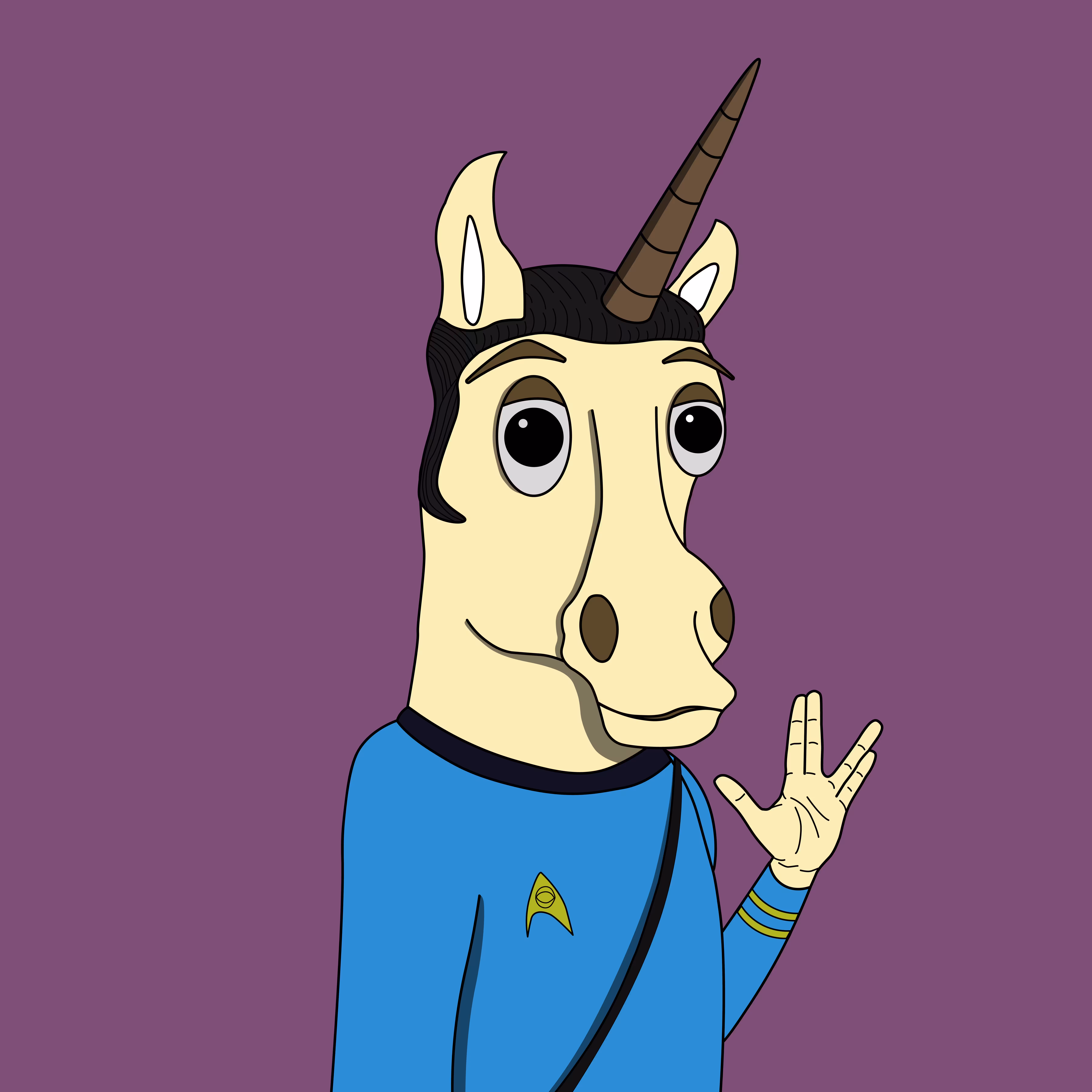 Awesome Unicorn - Spock #136