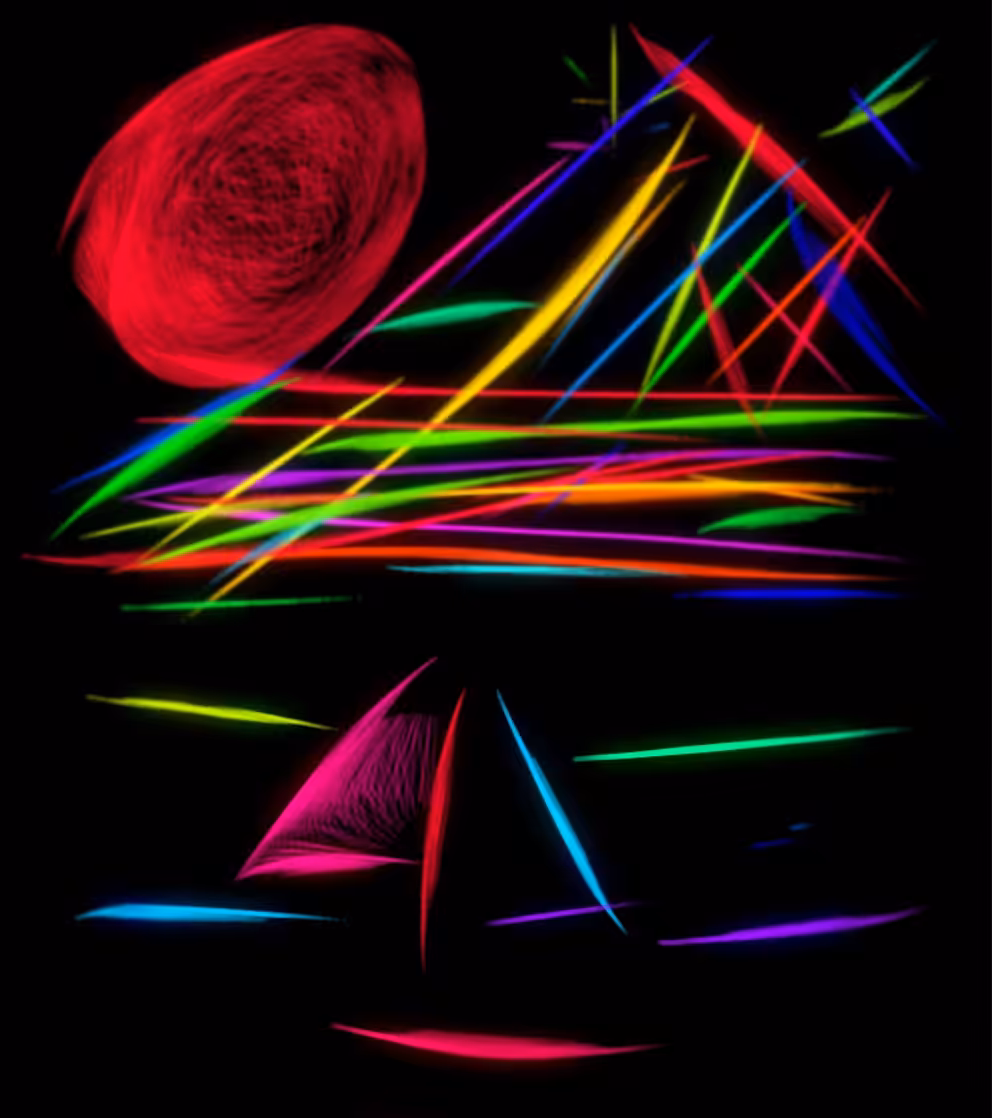 Neon Boat
