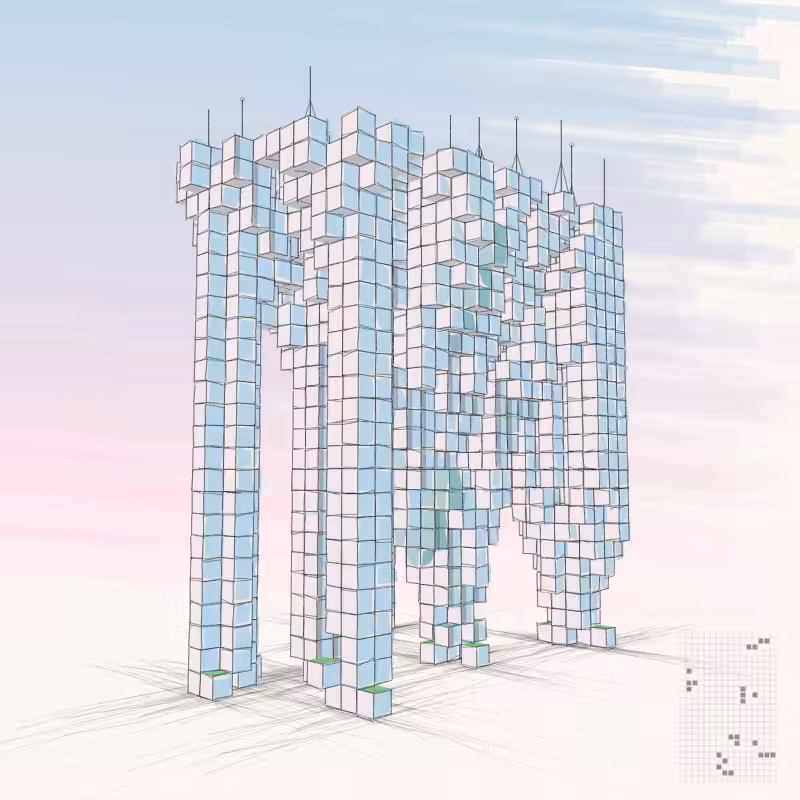 Cellular Skyscrapers #223