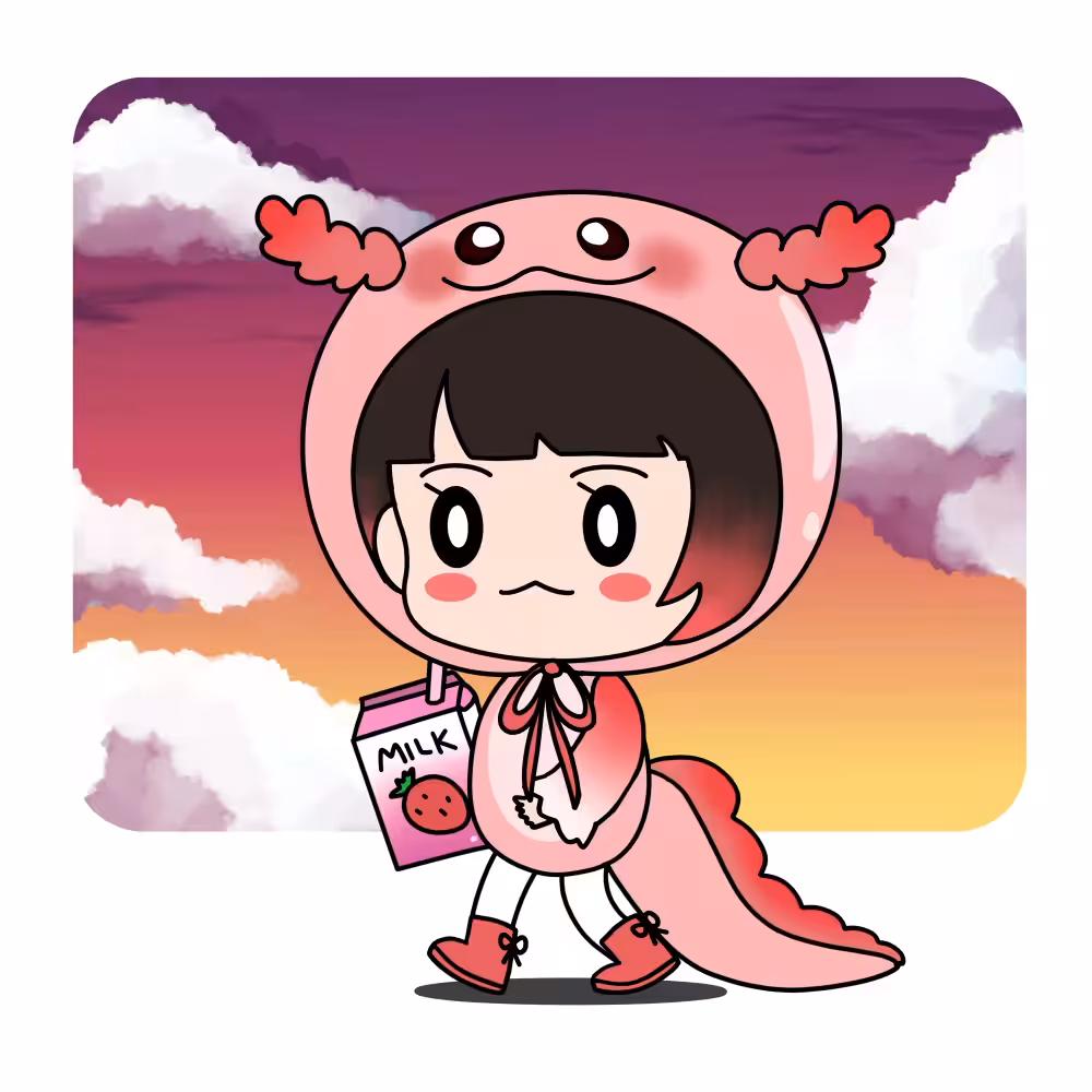 Go BaBy Go !! #069 [Axolot Girl - Mascot Girl]