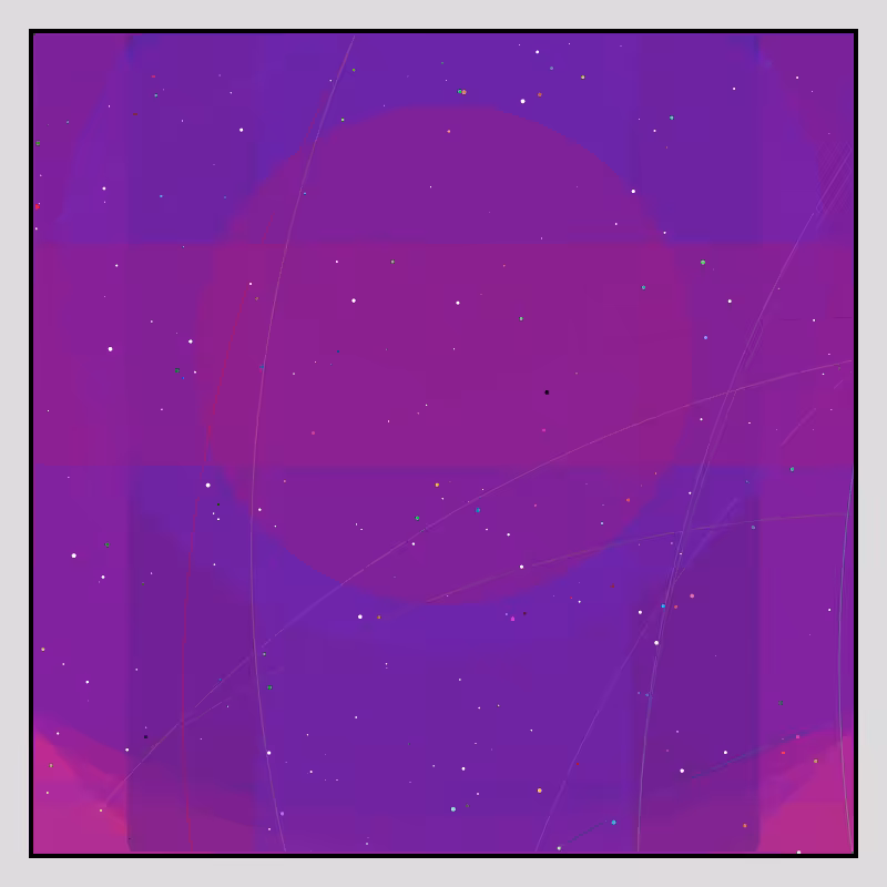Color Field Starry B #170