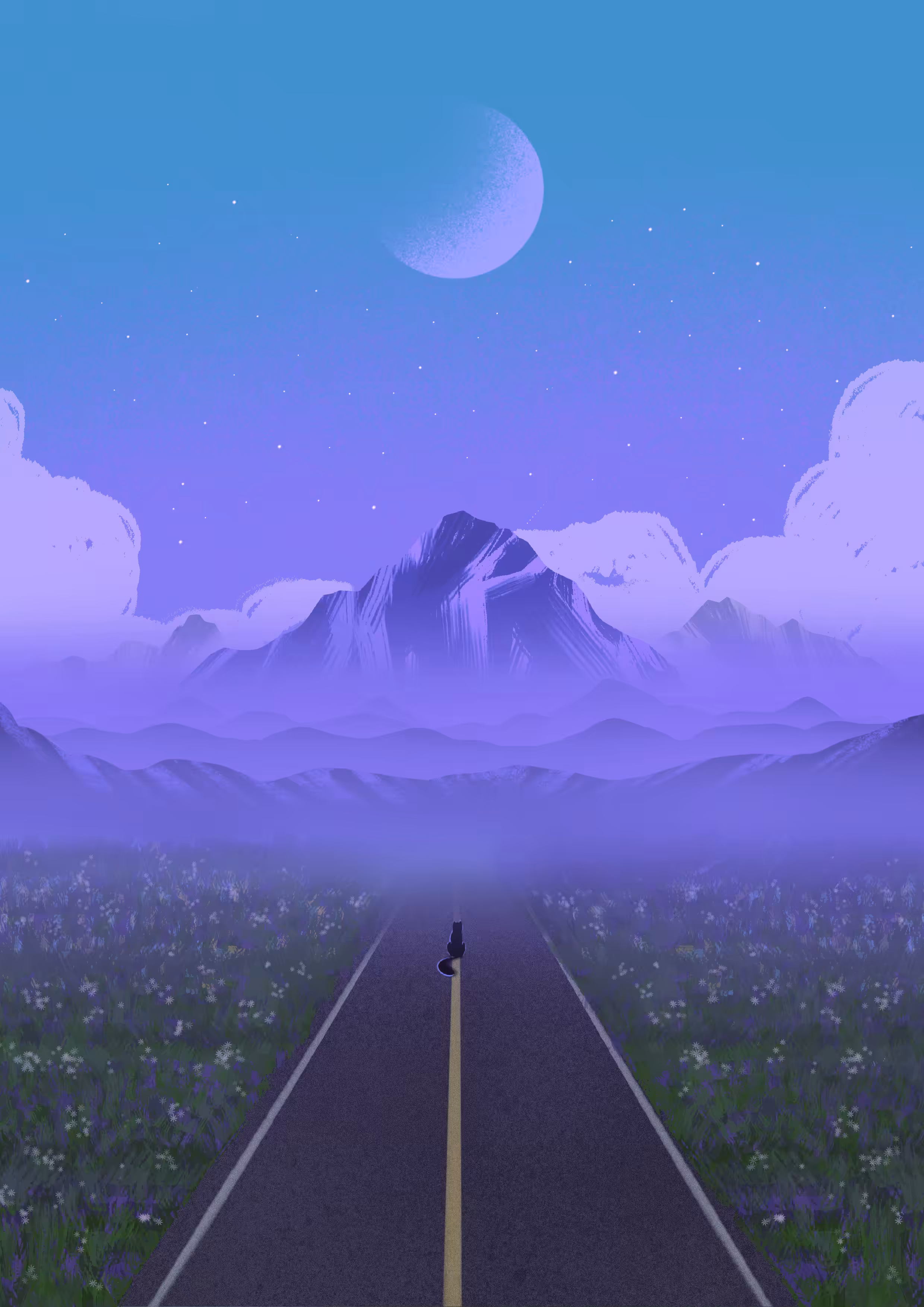 Violet twilight