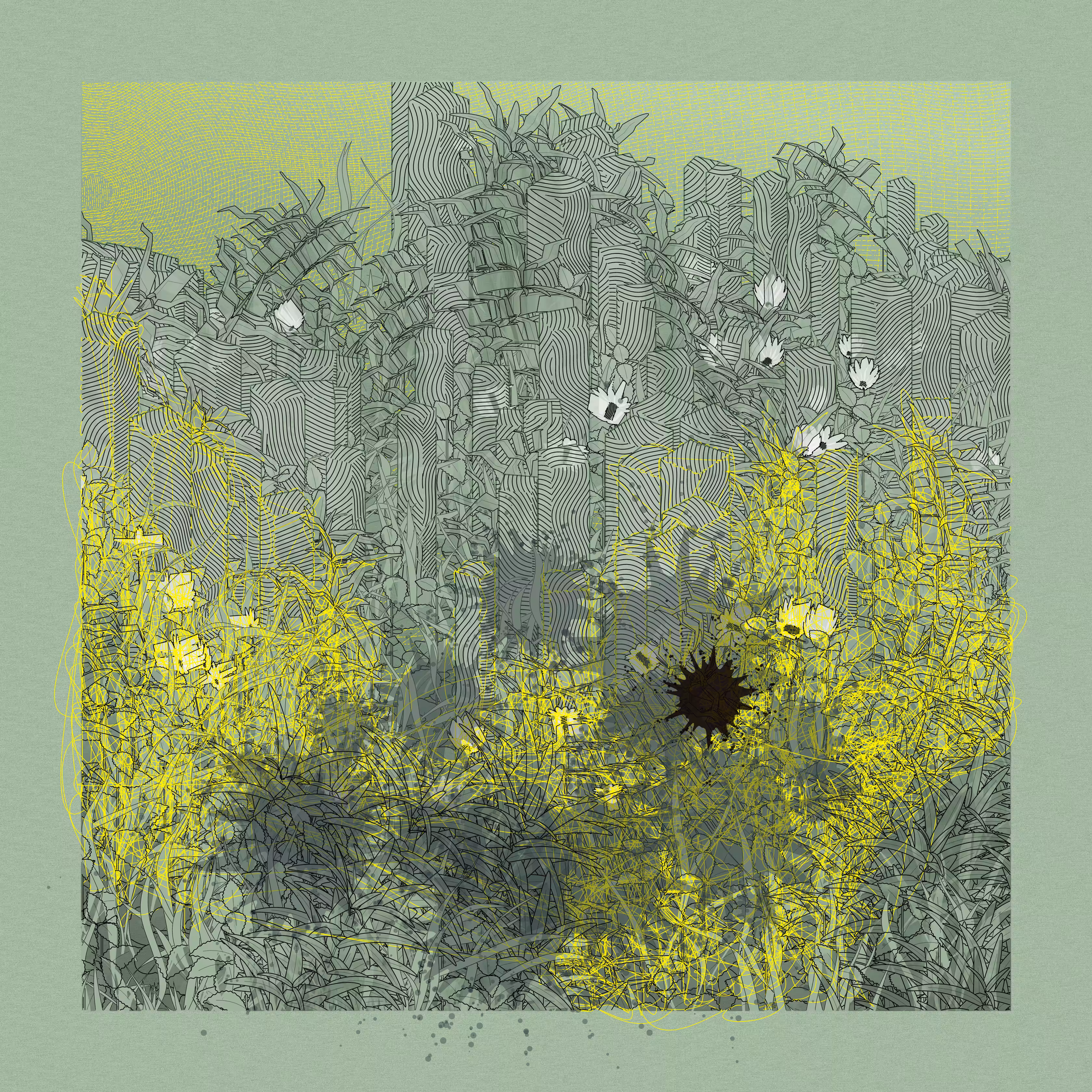 Landscape with Carbon Capture #7618