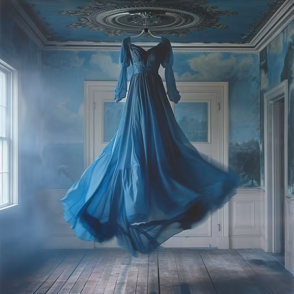 Floating Dresses: Grace in Weightlessness