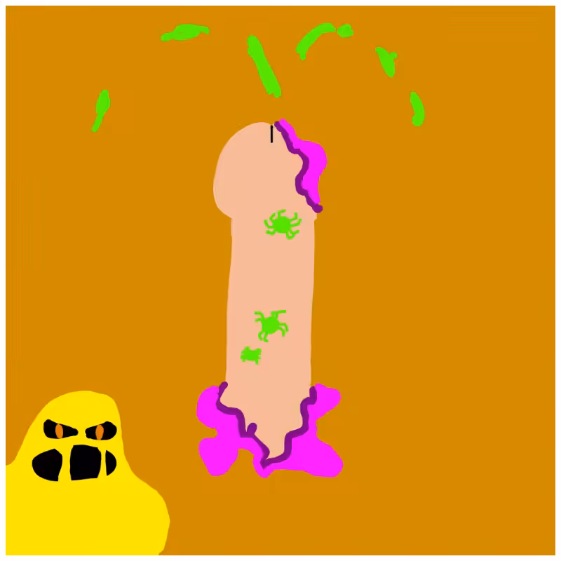 Decayed Dickgenerative Art #94