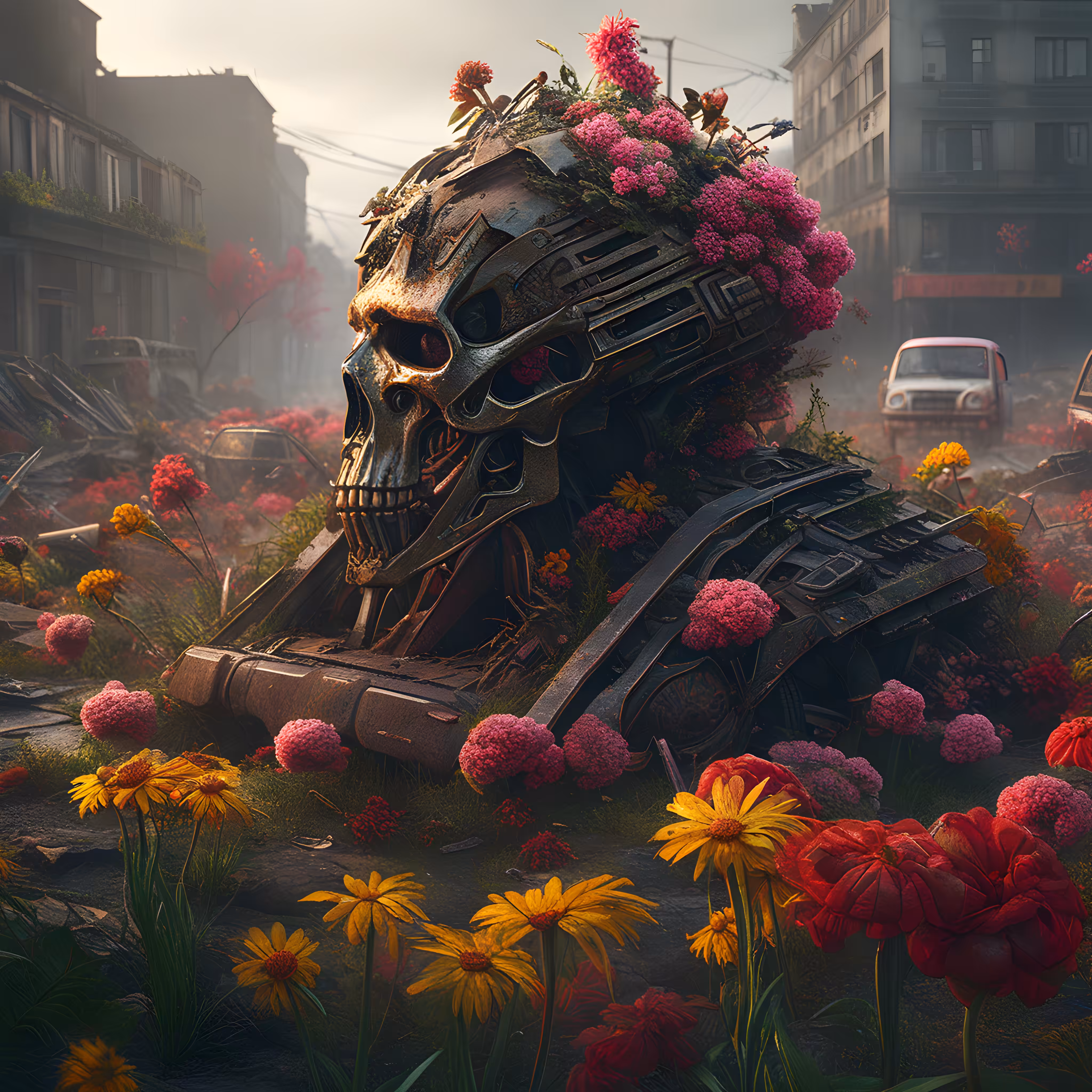 "War of Flowers #3"
