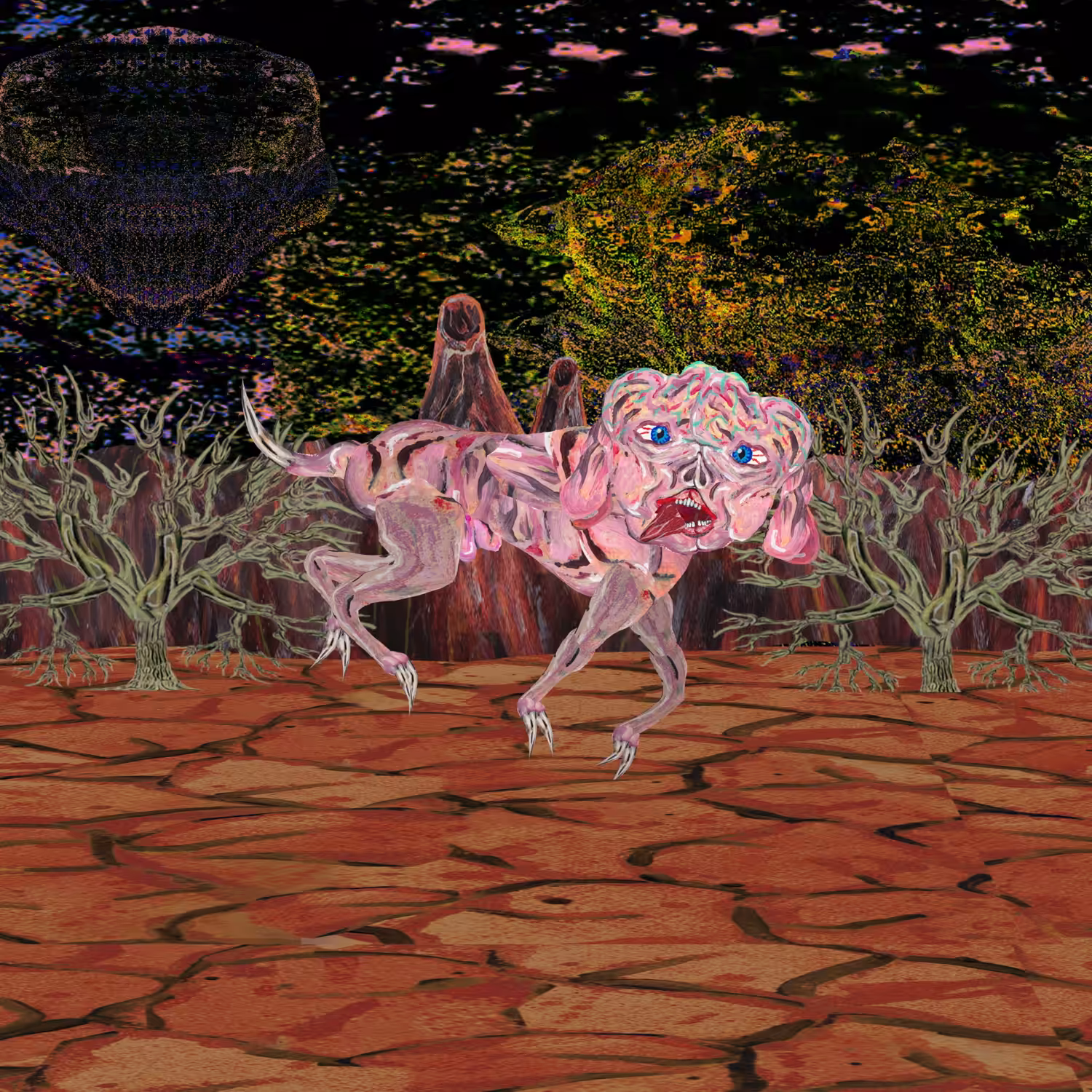 Wild Dog Running