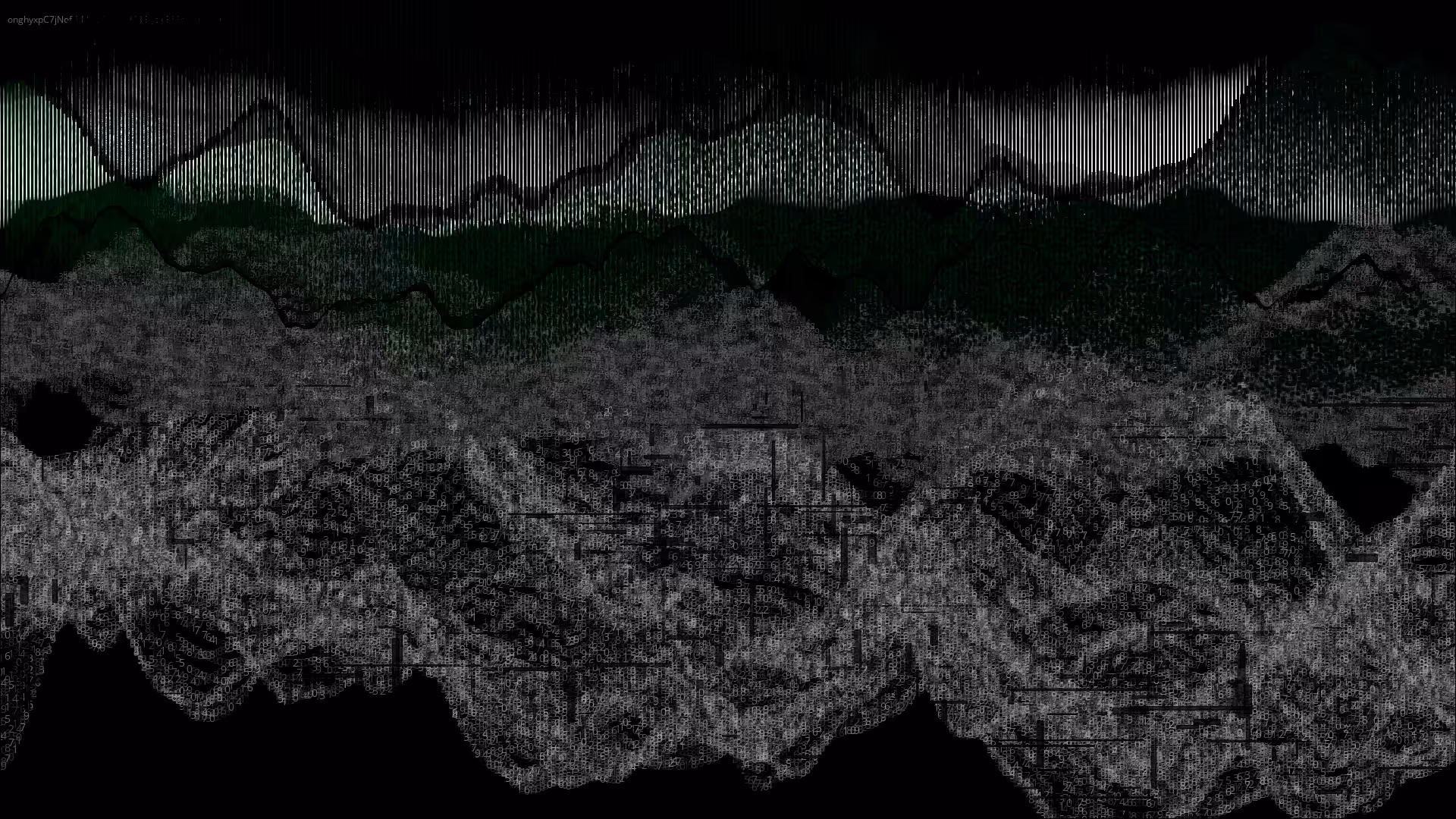 Pixel rain in a data landsacape #146