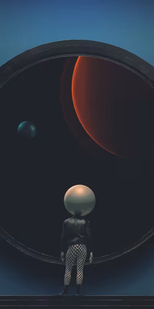 smiley face out of space