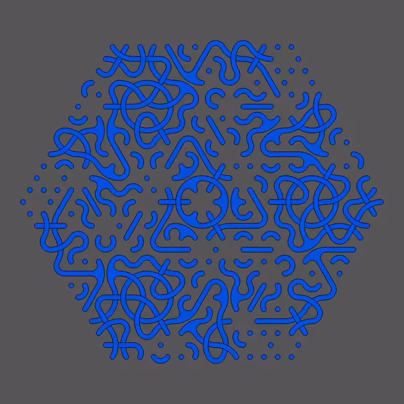 Threefold Symmetry - Dark Variations #405