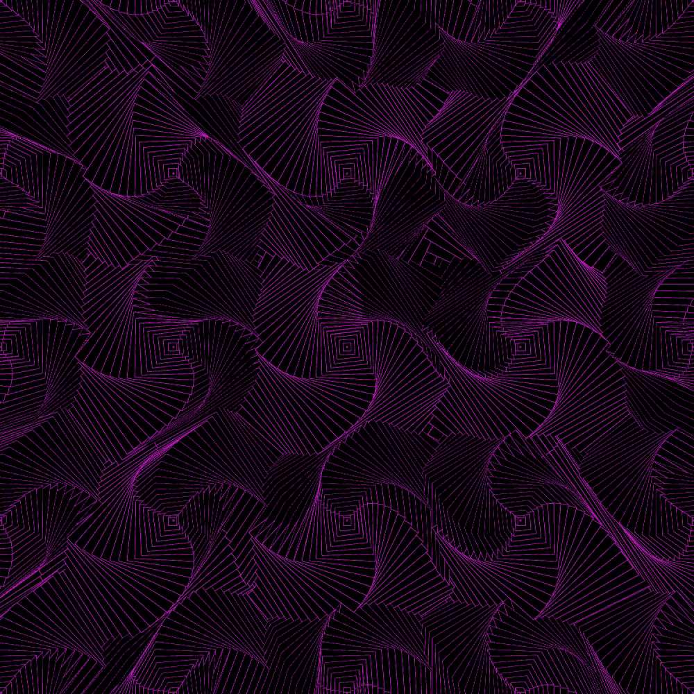 Irregular Pattern with Curves #4