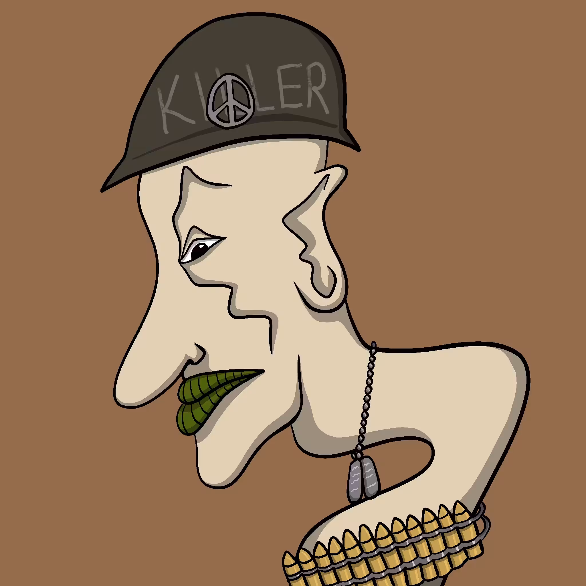 #9 Full Metal Killer Face
