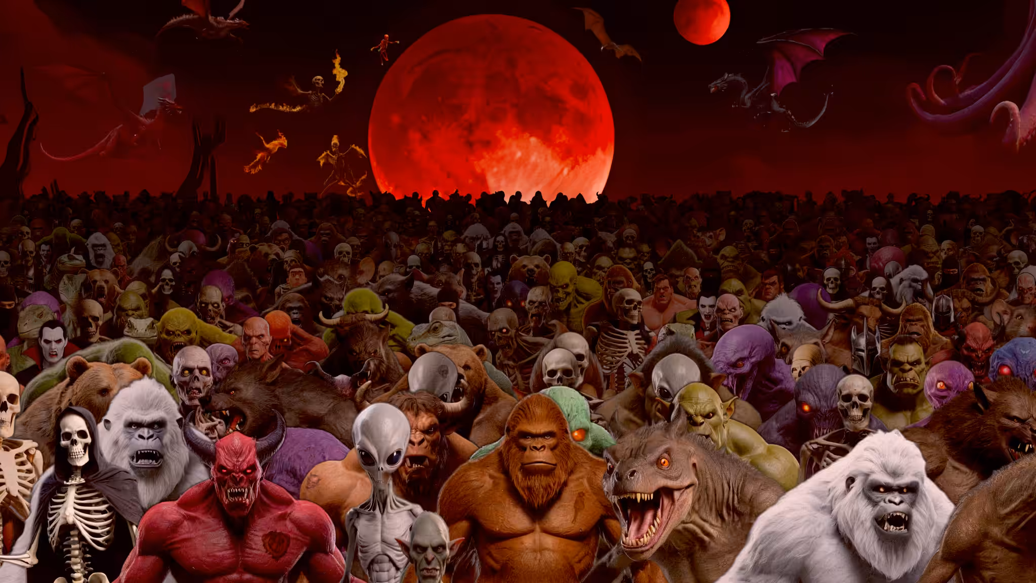 Monstrous Family Gathering