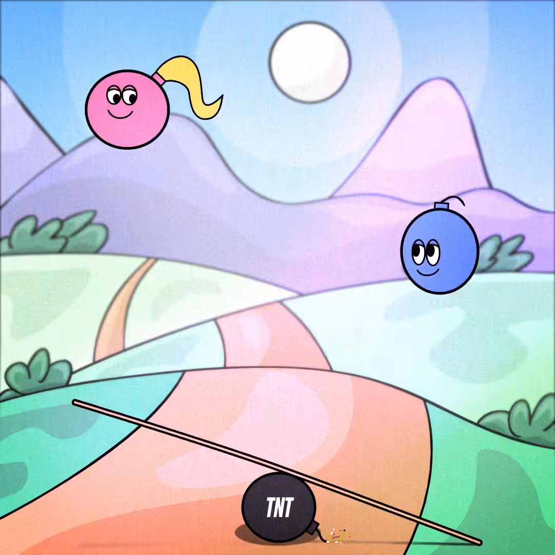 Seesaw of Bombs